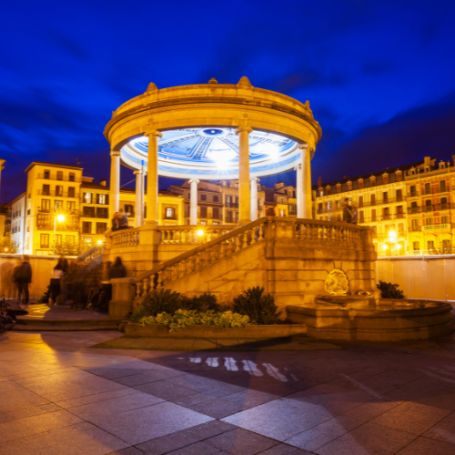 Iluminación de parques y plazas